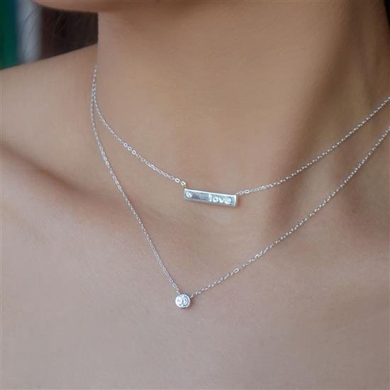 Colares em Prata 925 Lady Lilly