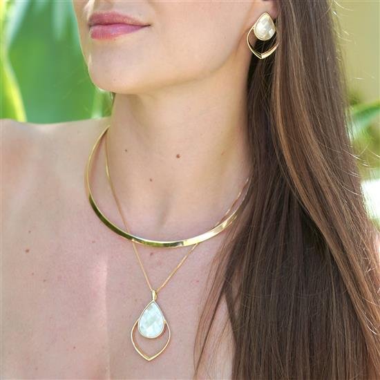 Colares dourados Lady Lilly